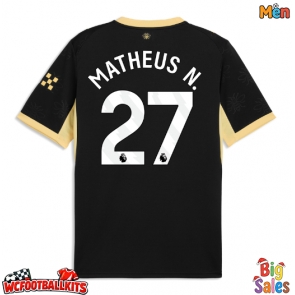 Manchester City Matheus Nunes #27 Replica Away Stadium Shirt 2026-27 Short Sleeve